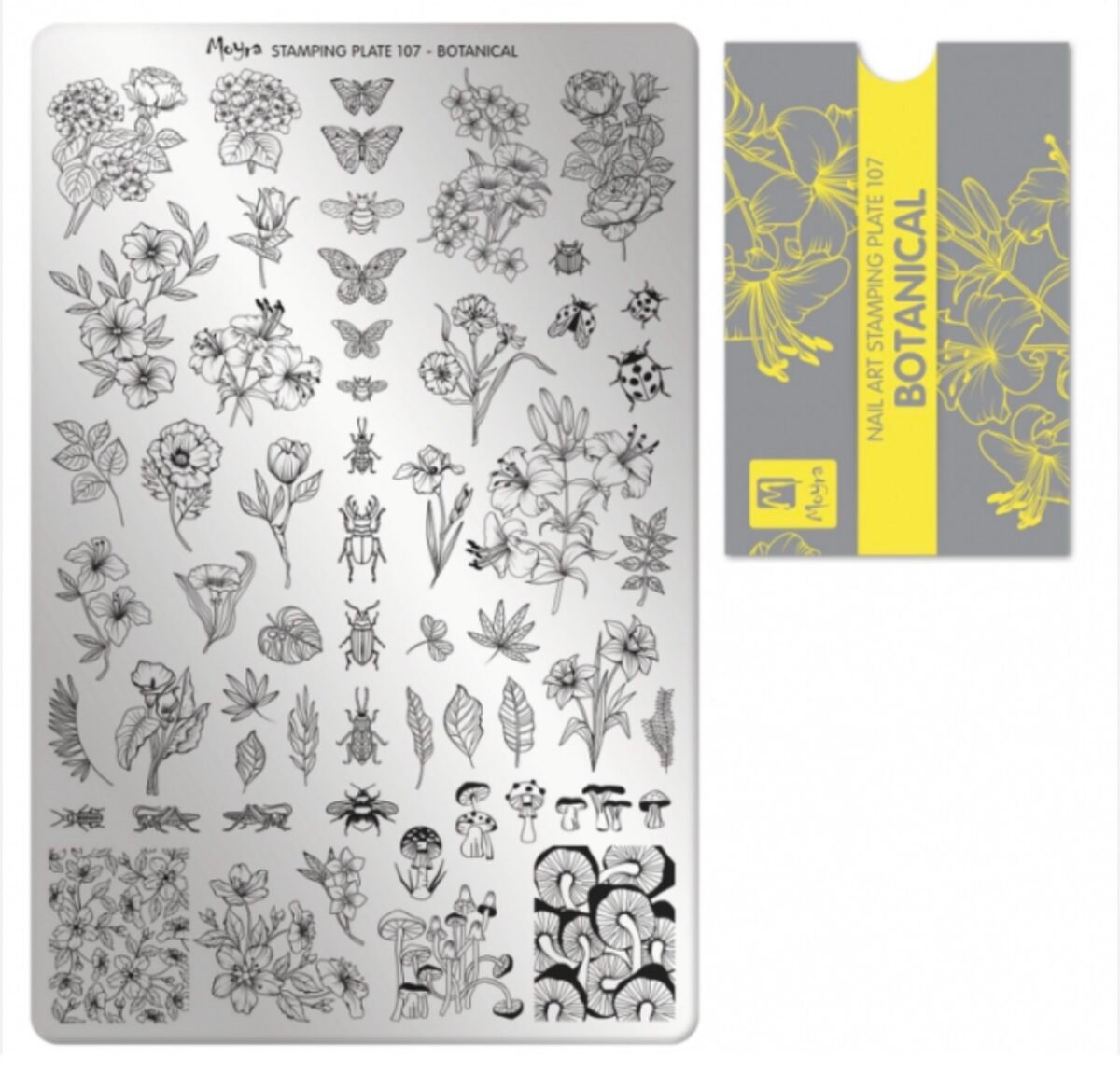 Moyra Stamping plate#107 Botanical