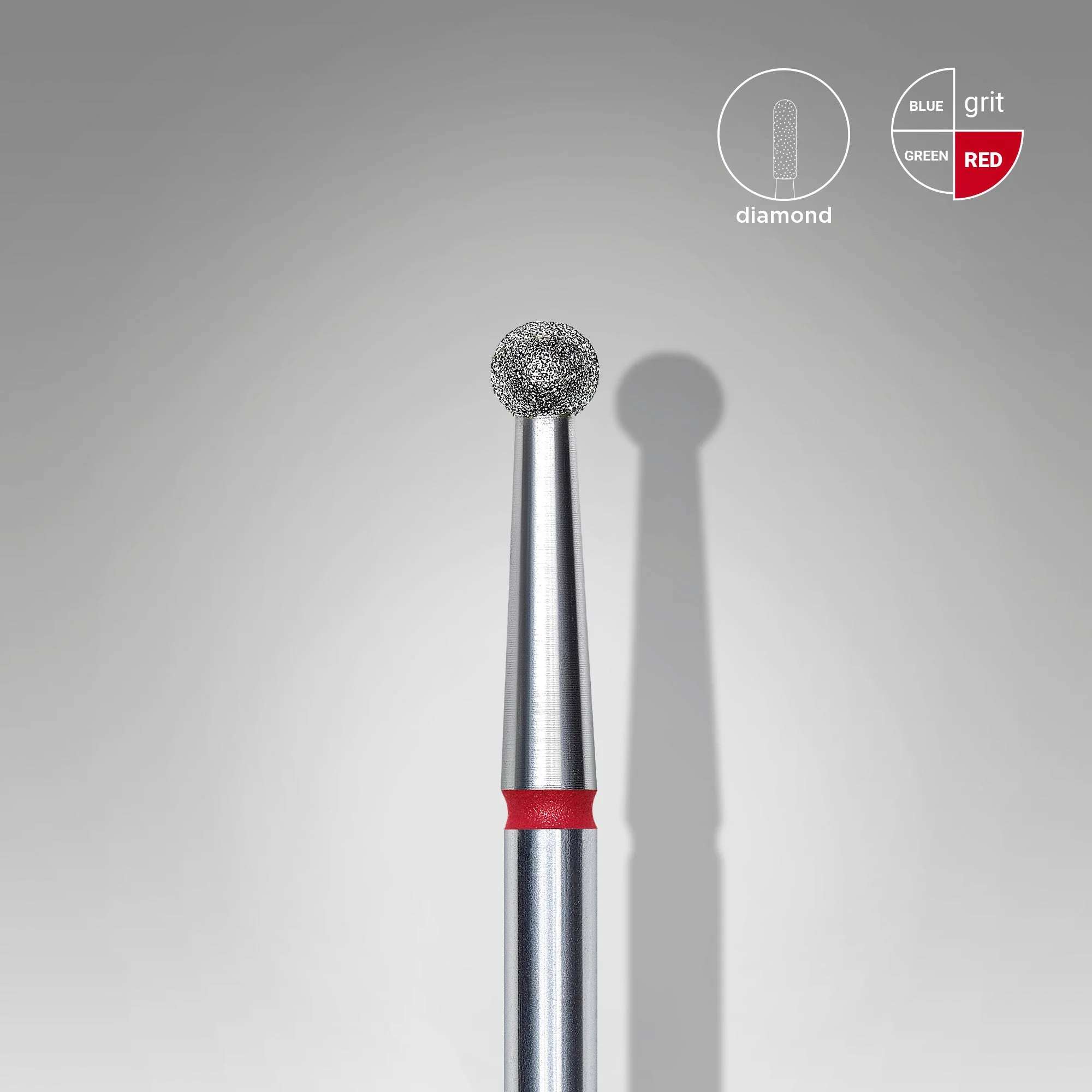 Diamond Nail Drill Bit Ball Head Diameter 2,7 Mm