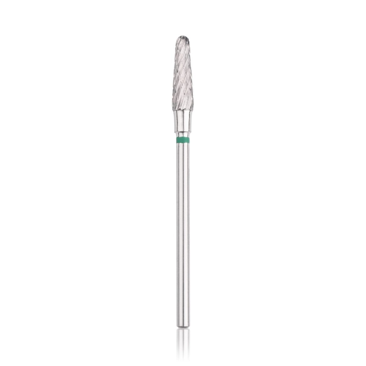 HBC-200GR.040 Tungsten carbide bur “cone” green, L-13,0 mm., Ø4,0 mm