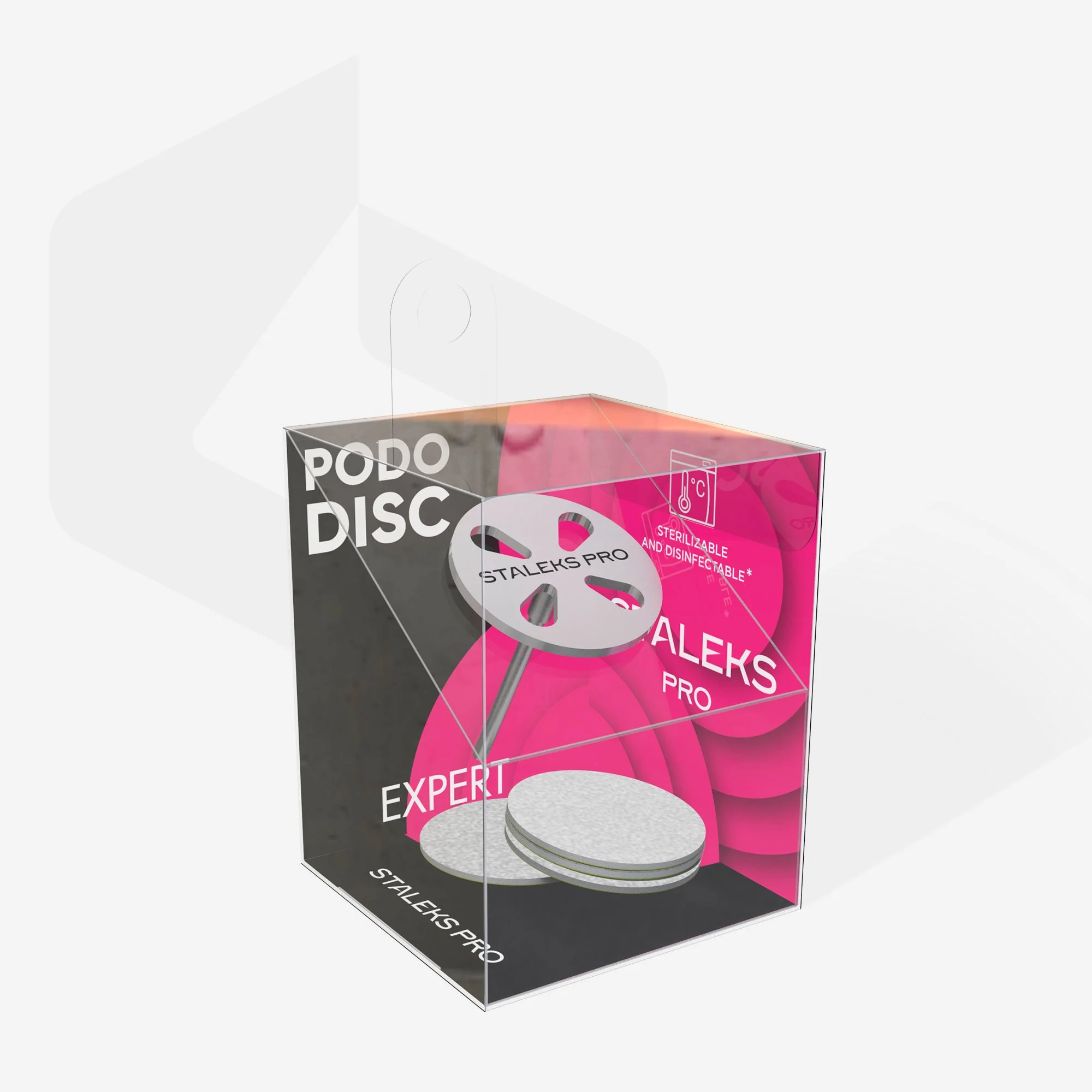 Pedicure Disc PODODISC EXPERT And Set Of Disposable Files 5 Pcs - Image 3