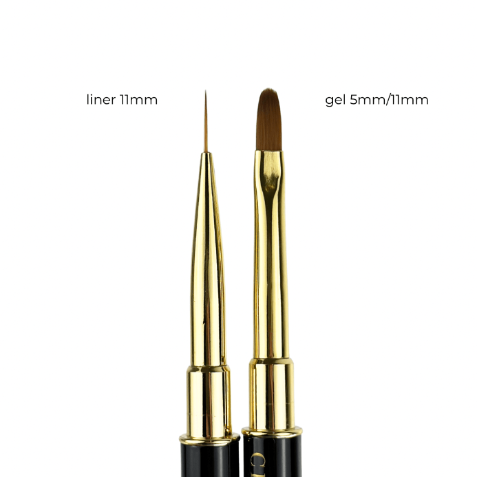 IMG_2028 Double-Sided Brush №1 Crystal Professional 11mm/5mm – 11mm - Image 1