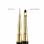 Double-Sided Brush №4 Crystal Professional 5mm/5mm – 7mm