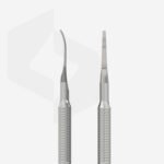 Pedicure toenail file EXPERT 60 TYPE 3 (straight nail file and file with a bent end) - Image 2