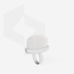 Finger ring manicure brush EXPERT 03 for dust removal mini (10 pcs) - Image 2
