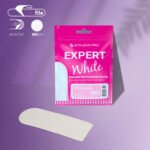 Disposable white files for pedicure grater EXPERT 10  (30 pcs) - Image 4