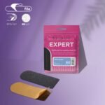 Disposable white files for pedicure grater EXPERT 10  (30 pcs) - Image 3