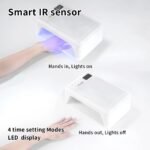 DOUBLE HANDS 72W NAIL LAMP WITH PILLOW - Image 3
