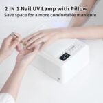 DOUBLE HANDS 72W NAIL LAMP WITH PILLOW - Image 4