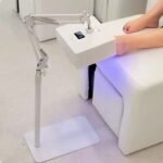 Professional Adjustable LED Pedicure Curing Lamp with Stand