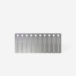 Diamond nail drill bit pointed flame red EXPERT head diameter 2,3 mm / working part 8 mm - Image 3