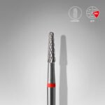 Carbide nail drill bit cone red EXPERT head diameter 1,6 mm / working part 8 mm