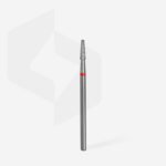 Carbide nail drill bit cone red EXPERT head diameter 1,6 mm / working part 8 mm - Image 2