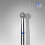 Diamond nail drill bit ball blue EXPERT head diameter 4 mm