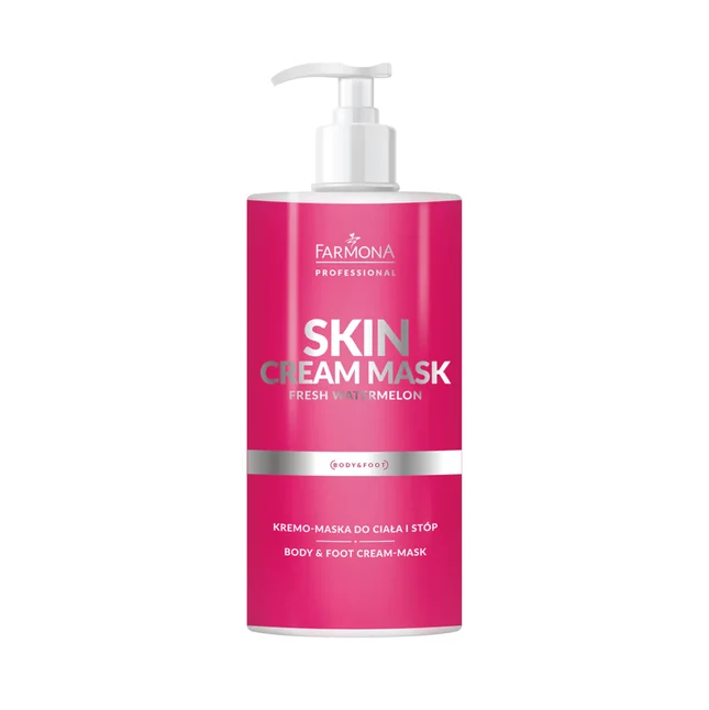 IMG_6052 Farmona Skin Cream Mask Fresh Watermelon – Watermelon Body And Foot Cream Mask 500 Ml - Image 1