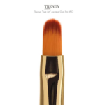 Trandy nails Gel Brush OVAL PRO No. 10 "PURE ART"